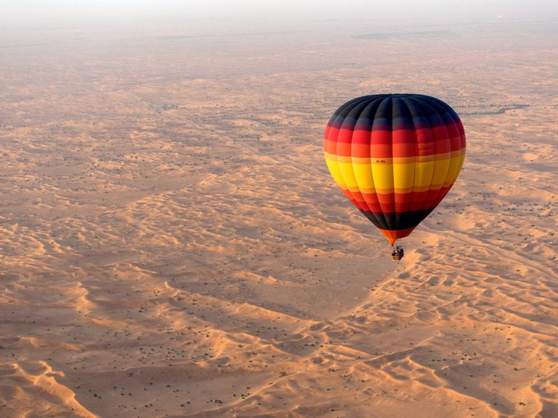 Hot air balloon dubai