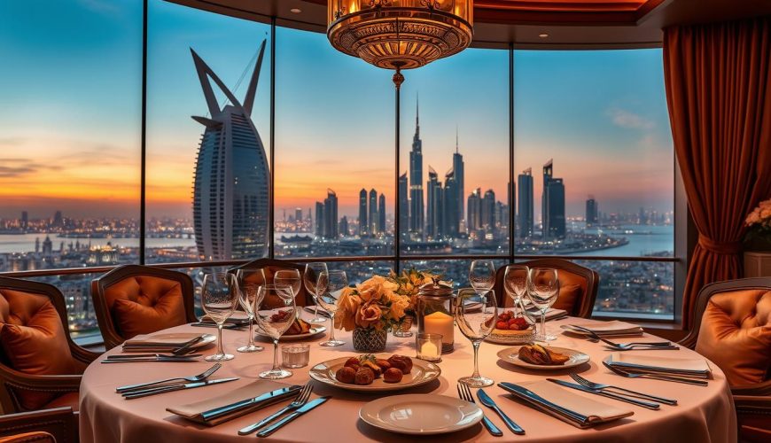 Fine dining in Dubai