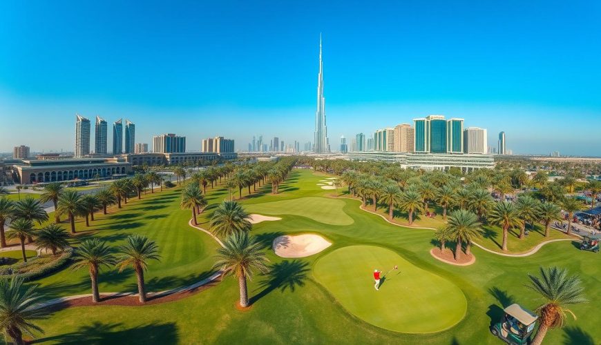 Golf tournaments Dubai