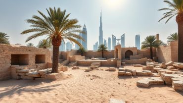 Historical ruins Dubai