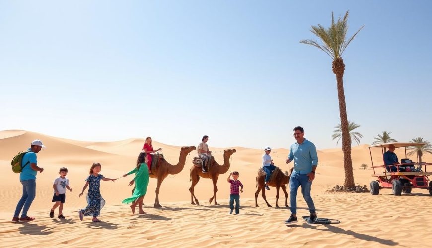 Kid-friendly desert tours Dubai